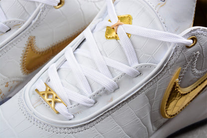 Nike LeBron 20 EP White-Golden