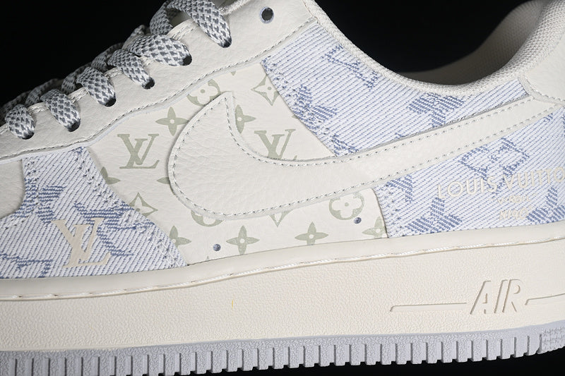 Air Force One  Low  X Louis Vuitton Sky Blue/White