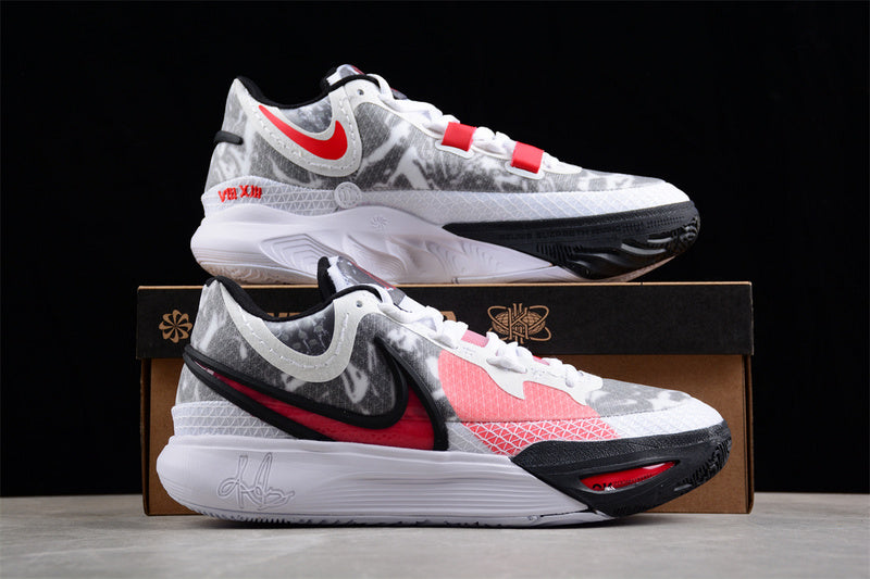 Nike Kyrie 8 White/Black-University Red