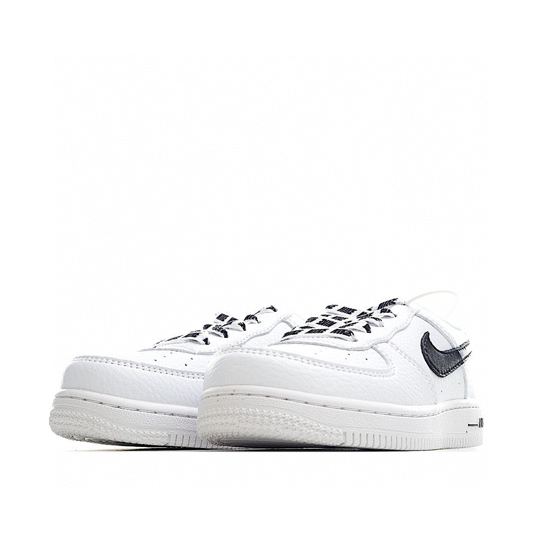 Kids Nike Air Force One White Black