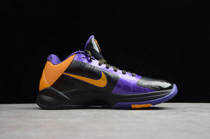 Nike Kobe 5 X Lakers Black Del Sol-Varsity Purple