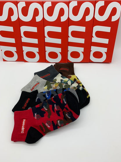 Supreme Low Socks 5 Pack