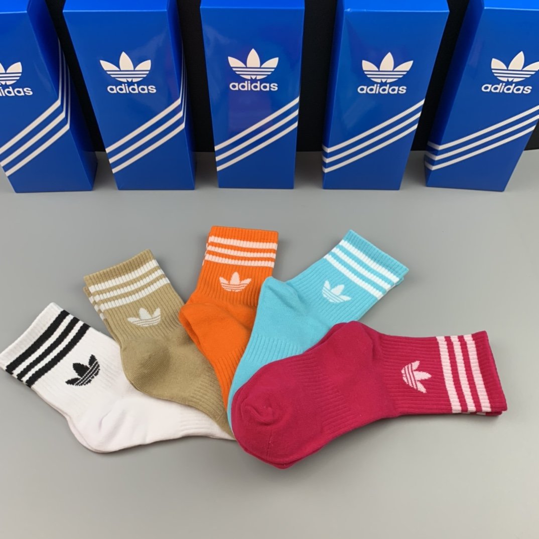 Adidas High  Socks 5 Pack