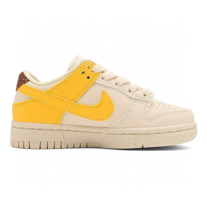 Kids Nike Dunk Low Banana Cream