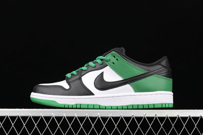 SB Dunk Low Pro Classic Green Sample White-Black