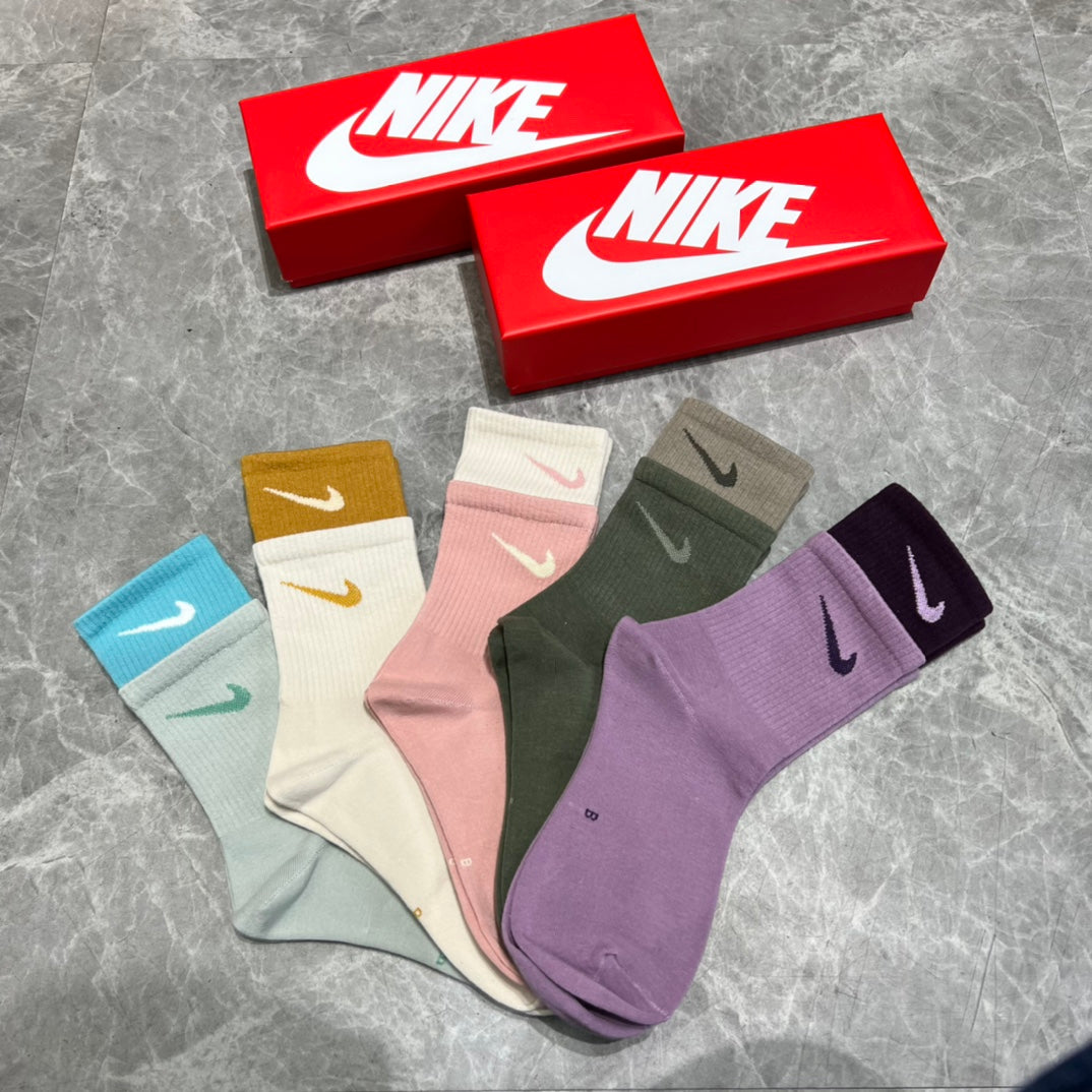 Nike High Socks 5 Pack Multi Color