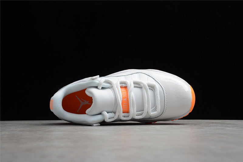 Air Jordan Retro 11 Low White/Bright Citrus