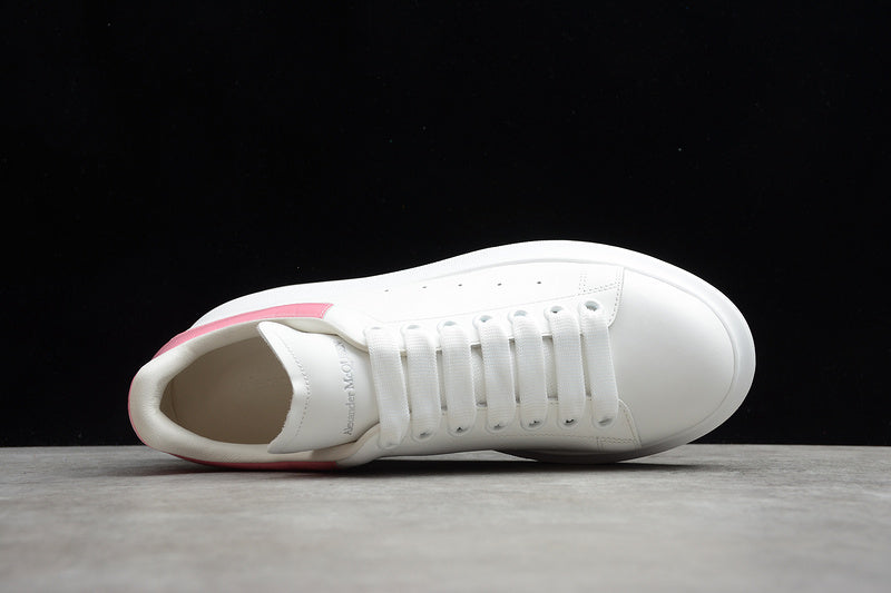 Alexander McQueen Oversized White-Gloss Pink