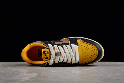 BATHING APE®  Sk8 Sta 'Black Yellow'