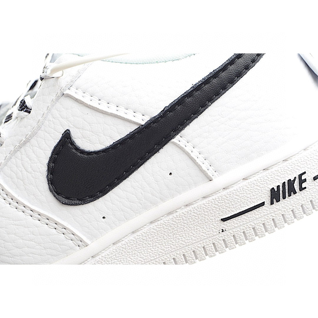 Kids Nike Air Force One White Black