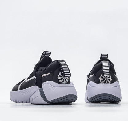 Kids Nike Flex Black White