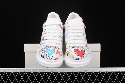 Alexander McQueen Sole White-Graffiti