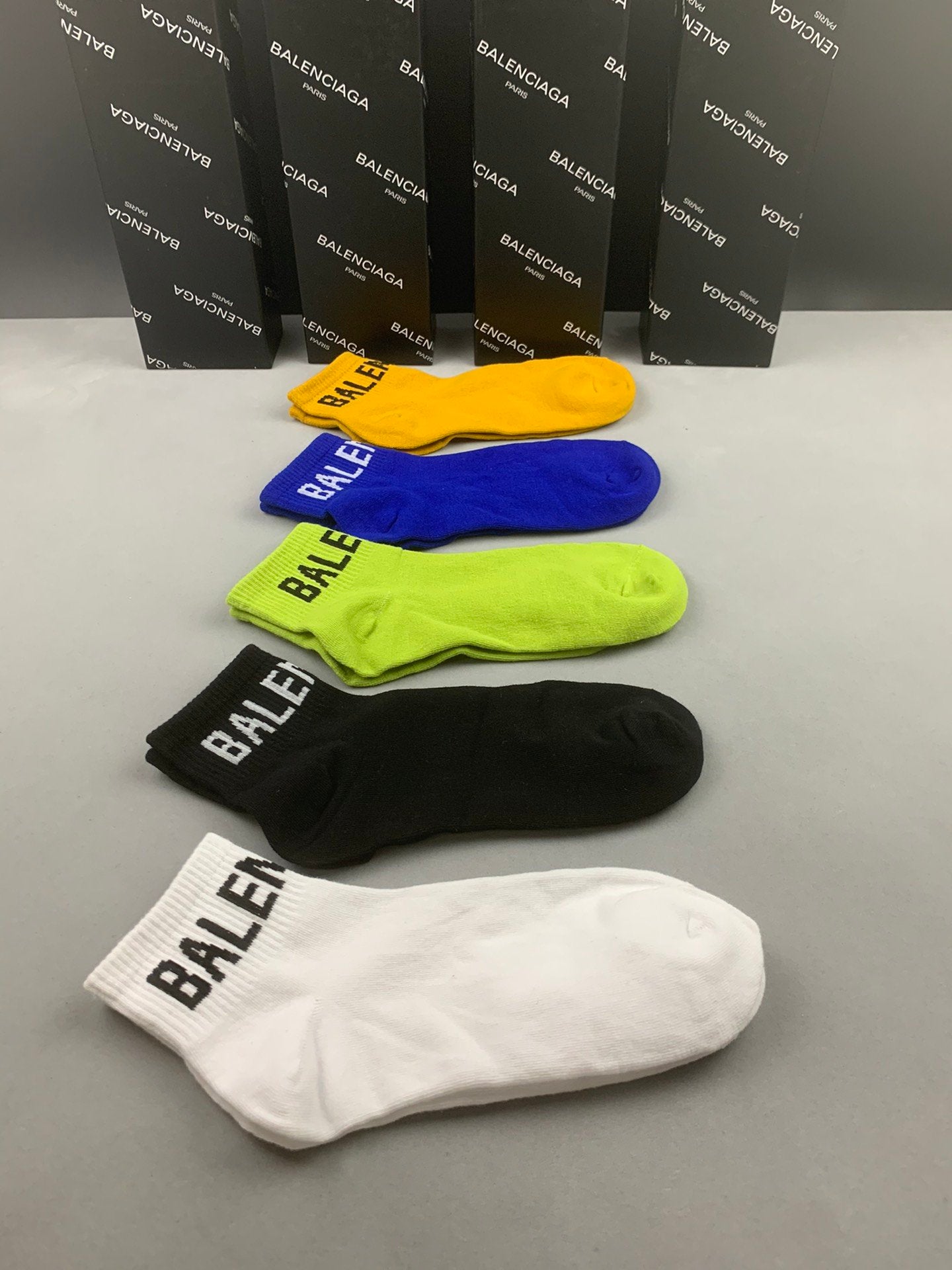 Balenciaga Low Socks 5 Pack