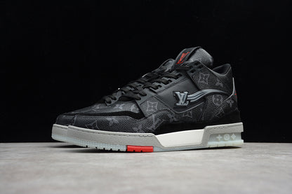 Louis Vuitton Mid Eclipse Black Red Grey