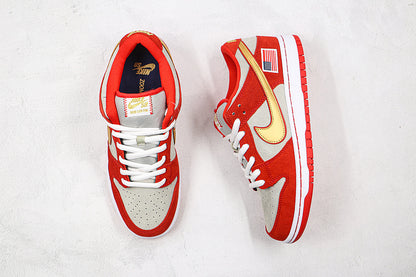 SB Dunk Low X Nasty Boys Red/hite/Gold