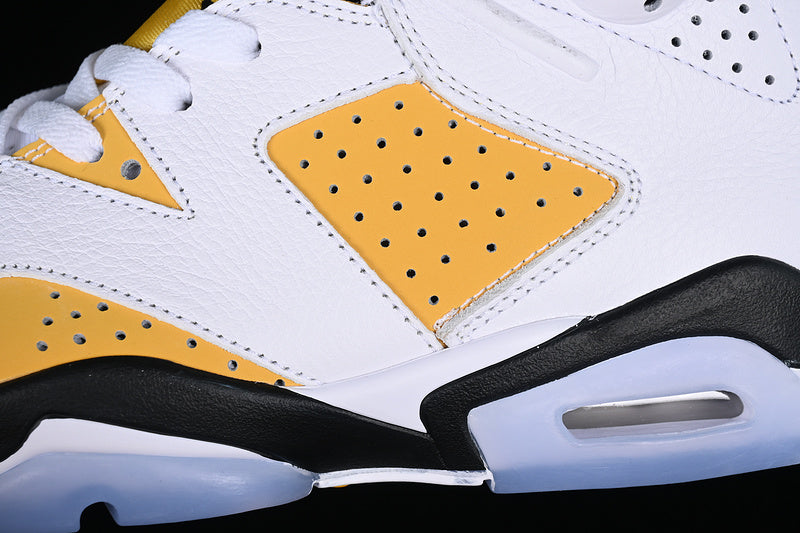 Air Jordan Retro 6 Yellow Ochre White/Black-Gold