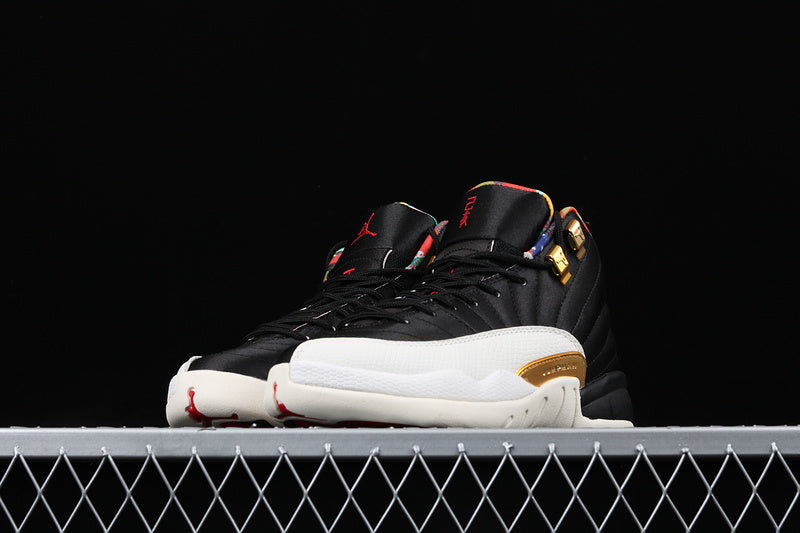 Air Jordan Retro 12  Chinese New Year Black/Metallic Gold