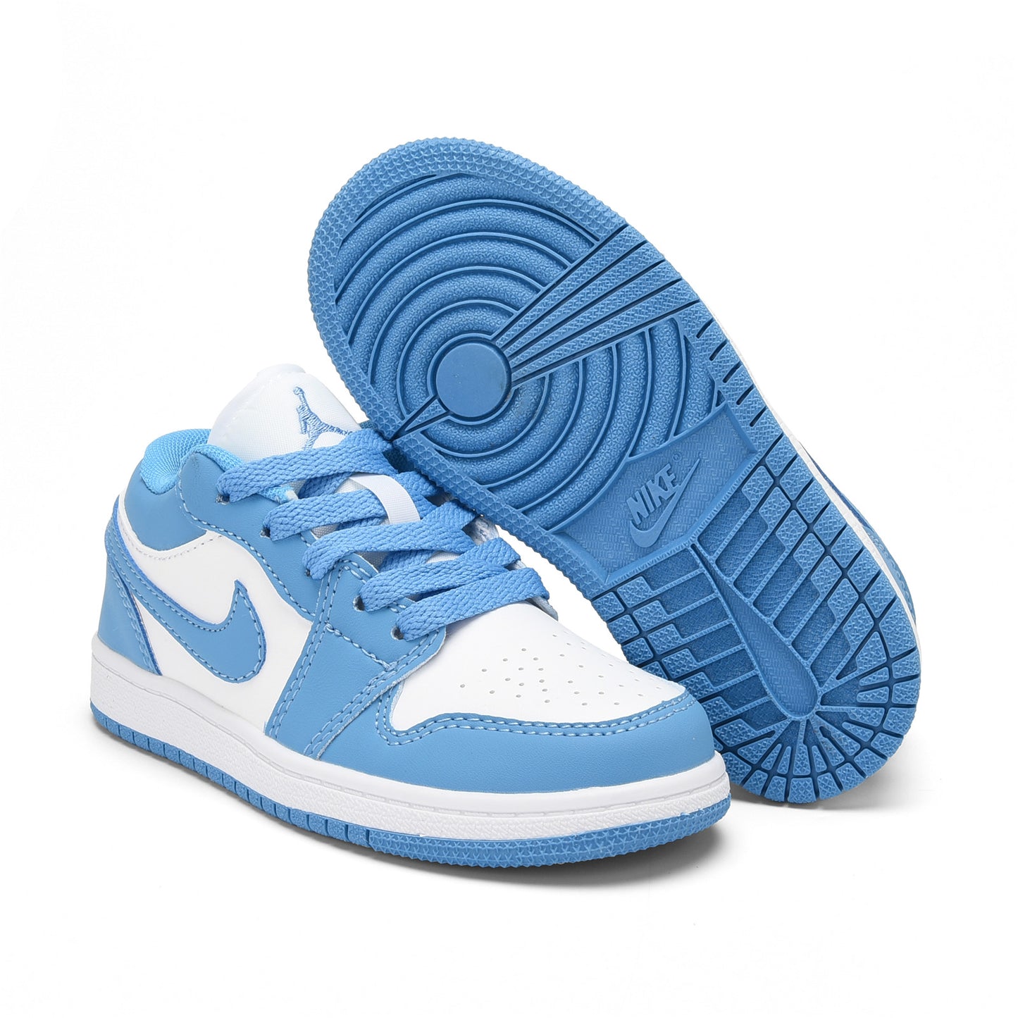 Kids Air Jordan 1 Low 'White Sky Blue'