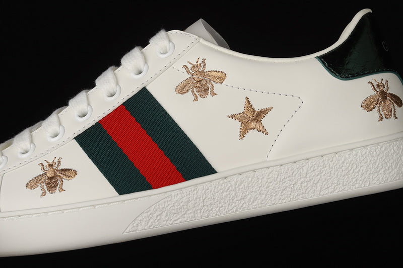 Gucci Ace 'Bees and Stars' White Green