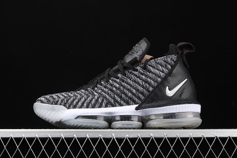 Nike LeBron 16 EP Oreo Black Metallic Silver