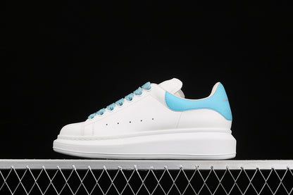 Alexander McQueen Oversized White-Sky Blue