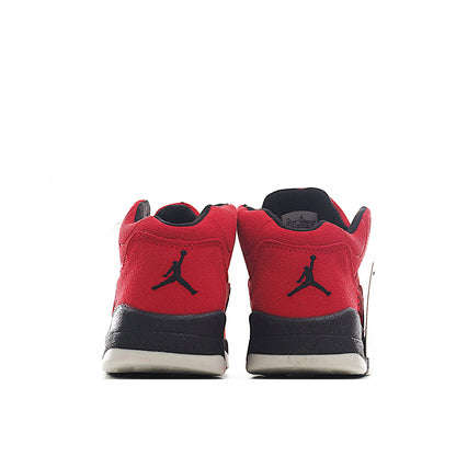 Kids Air Jordan Retro 5 'Raging Bull Red Suede'