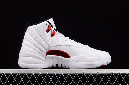 Air Jordan Retro 12 Twist White/University Red -Black