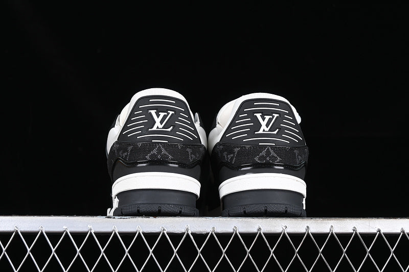 Louis Vuitton Trainer Monogram Denim Black-White