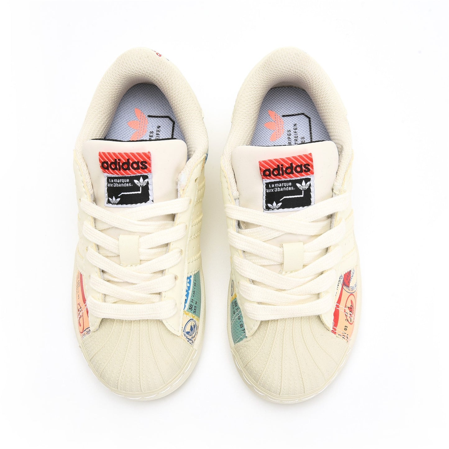 Kids Adidas Superstar 80's Sail