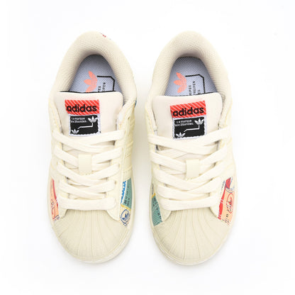 Kids Adidas Superstar 80's Sail