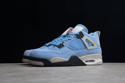 Air Jordan Retro 4 University Blue Tech Grey