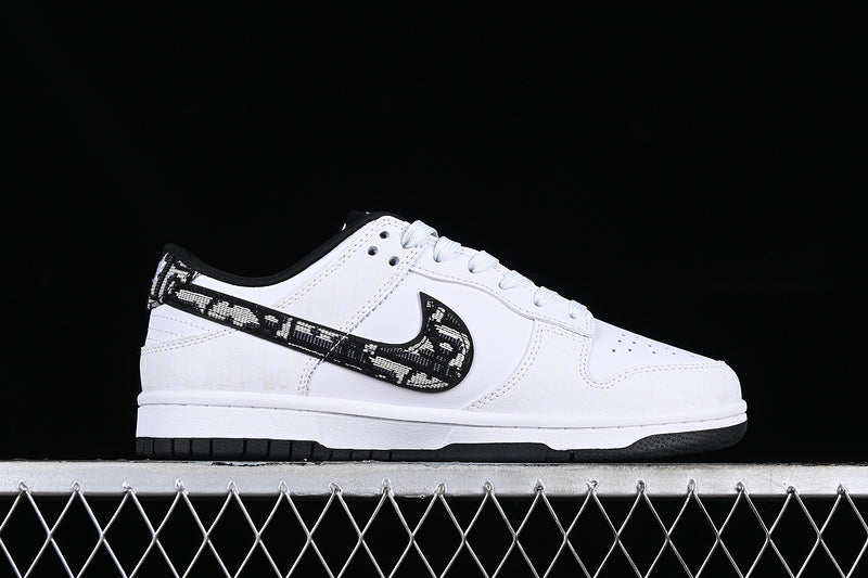 Sb Dunk Low X Dior White/Black