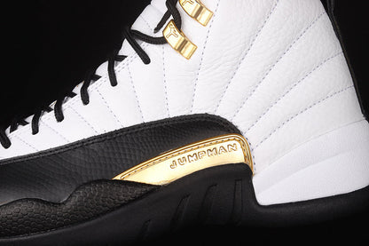 Air Jordan Retro 12 Royalty White/Black Metallic Gold