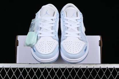 Air Jordan Retro 1 Low White/Baby Blue