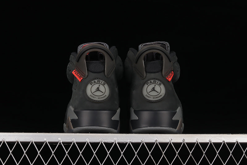 Air Jordan Retro 6 X Paris Saint Germain Iron Grey/Infrared-Black