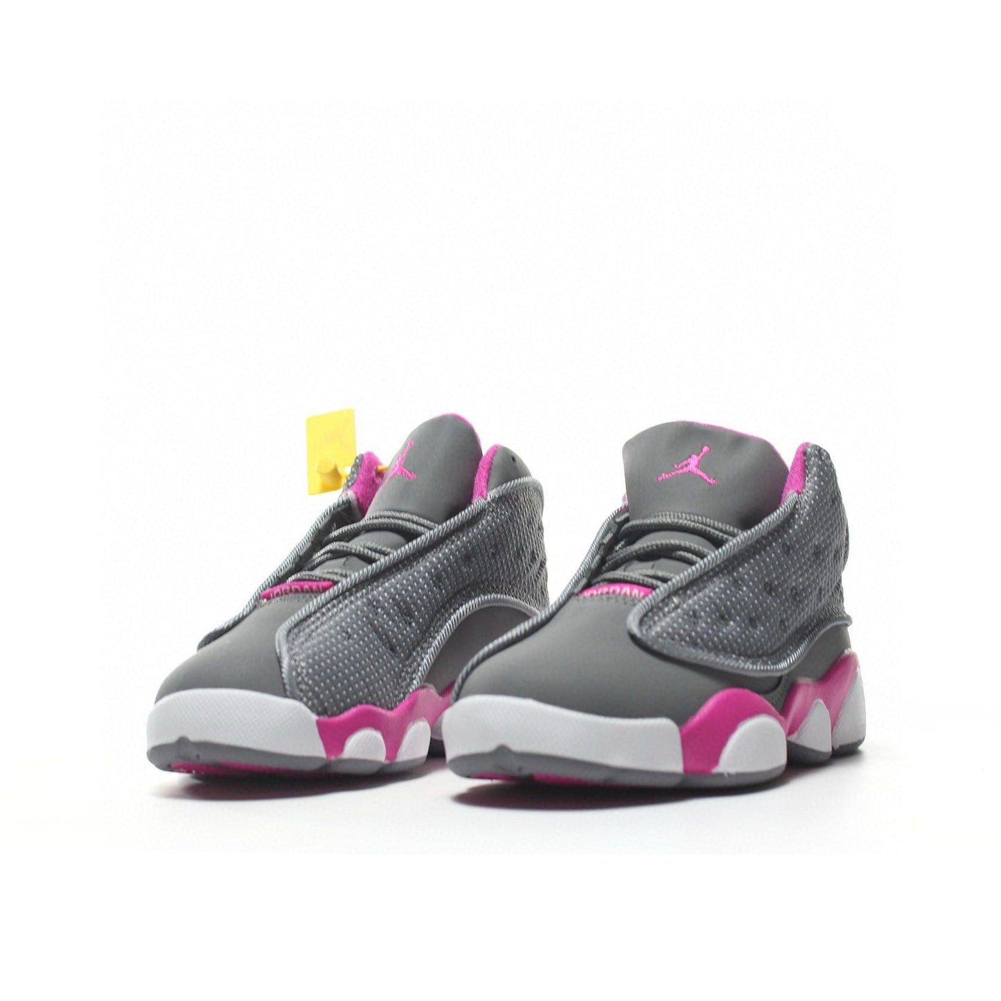 Kids Air Jordan Retro 13 'Grey Fusion Pink'