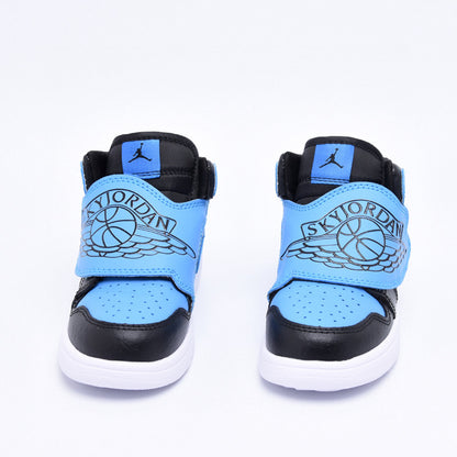 Kids Air Jordan 1 Sky 'Black University Blue'