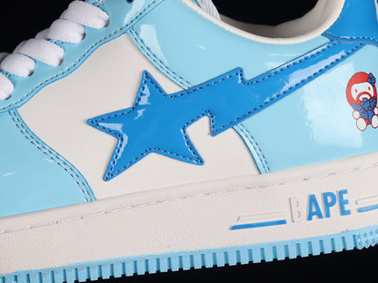 BAPE Bapesta  'TFS-001 Low 'Baby Milo - Light Blue'