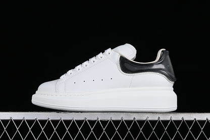 Alexander McQueen Oversized White-Black Clear