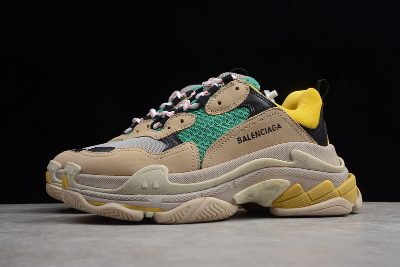 Balenciaga Triple S 'Green Yellow' 2018