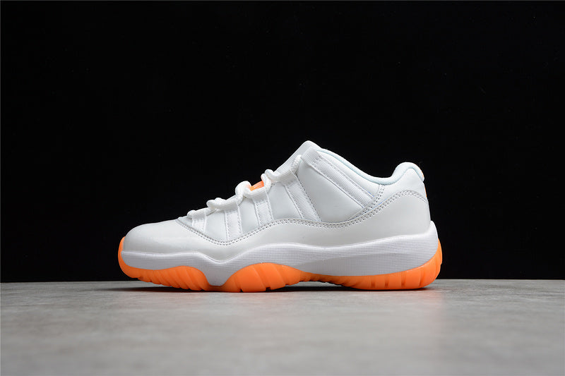 Air Jordan Retro 11 Low White/Bright Citrus