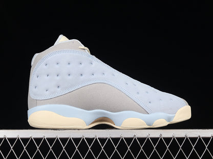 Air Jordan Retro 13 X Solefly Rather BE Fishing Muslin/Light Smoke Grey-Gum