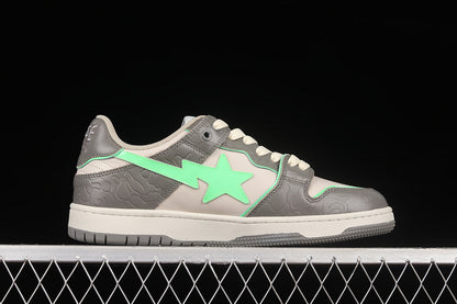 A BATHING APE® Sk8 Court Sta 'Grey Green'