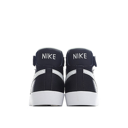 Kids Nike Blazer Mid Black White