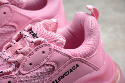 Balenciaga Triple S Clear Sole Pink