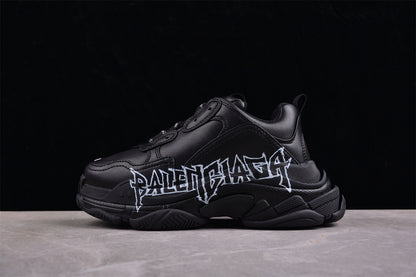 Balenciaga Triple S 'DIY Metal Artwork Black'