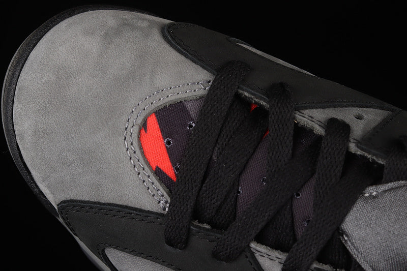 Air Jordan Retro 6 X Paris Saint Germain Iron Grey/Infrared-Black