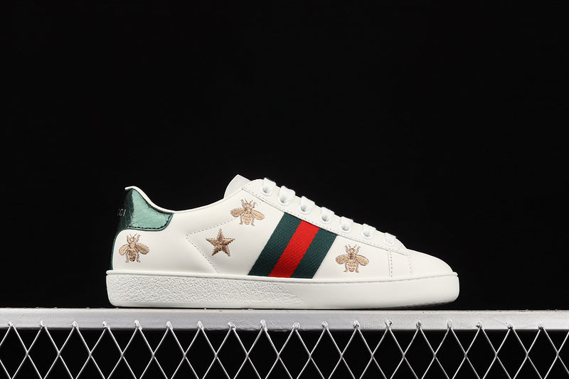 Gucci Ace 'Bees and Stars' White Green