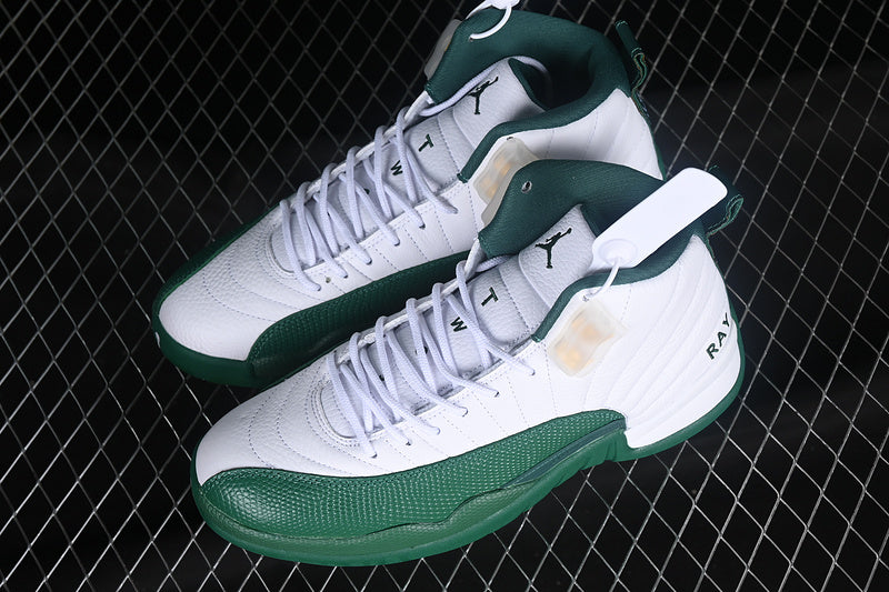 Air Jordan Retro 12 Ray Allen/White