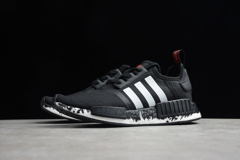 Adidas NMD R1 Core Black/White-Red